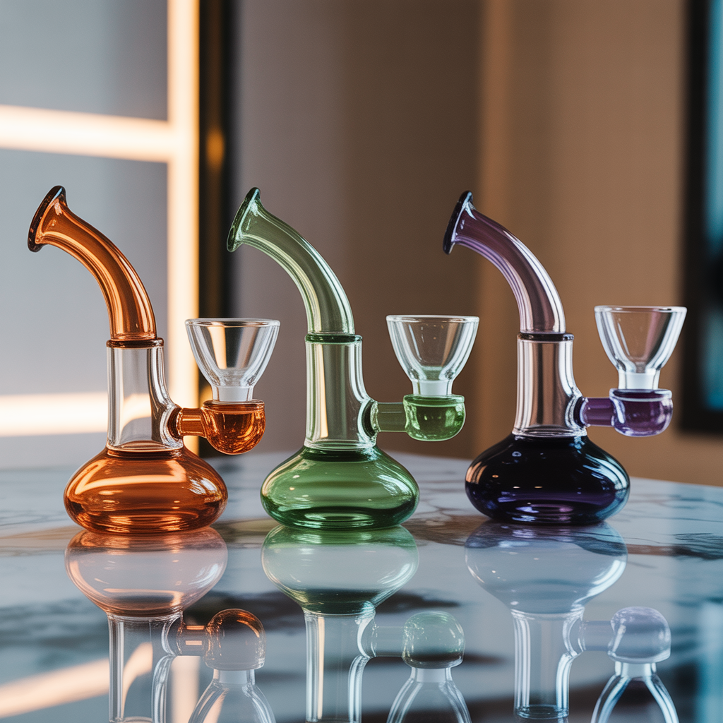 Glass pipes and smoking accessories at Huff and Puff Dispensary Vadnais Heights